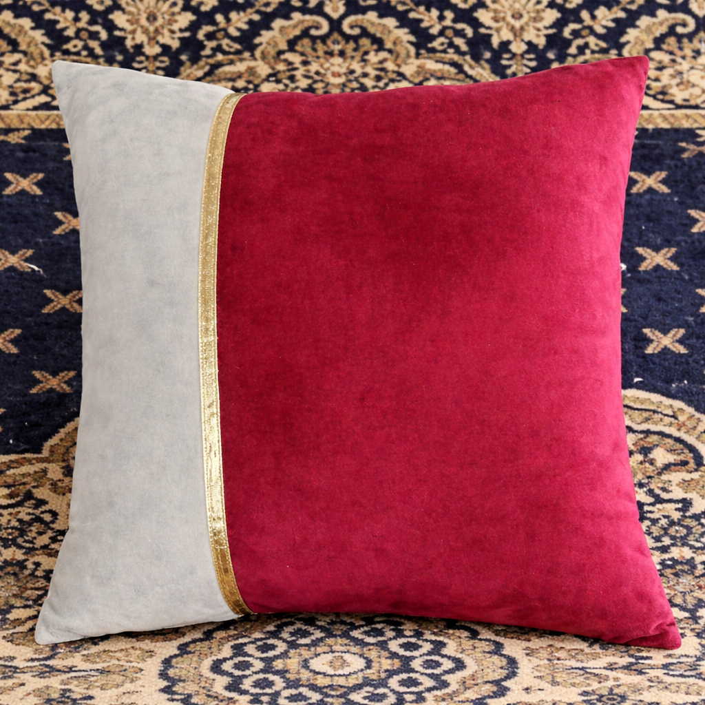 Pack of 2pack velvet decorative cushion ( multi )