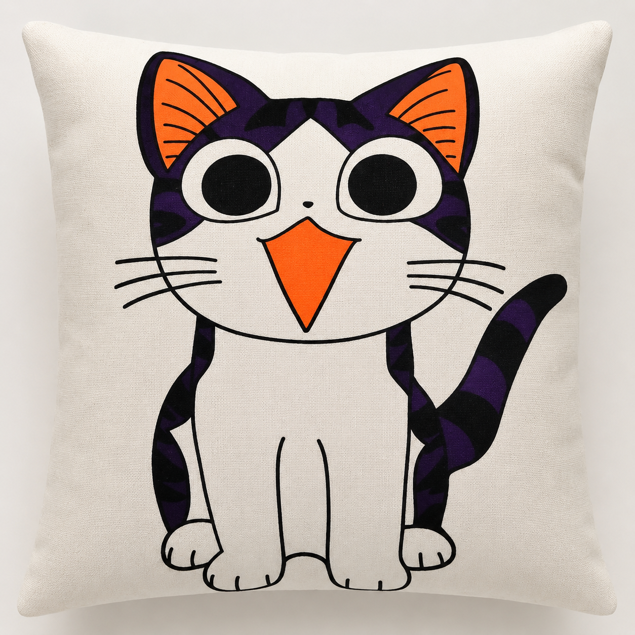 Pack of 2 pack velvet decorative print cushion ( multi )