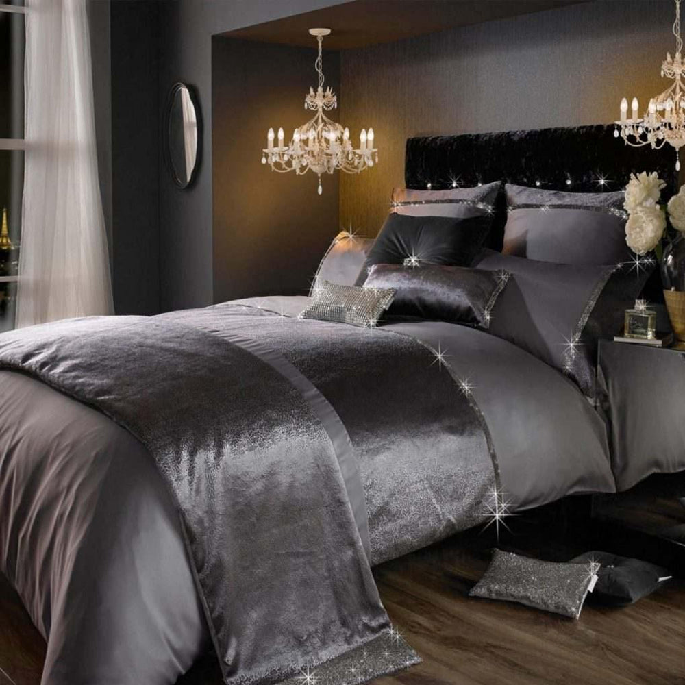 Luxury Bridal Duvet set (GREY)