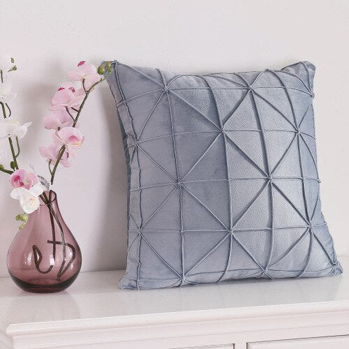Pack of 2pack velvet decorative cushion( Grey )