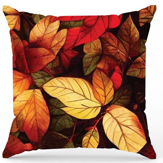 Pack of 2 pack velvet decorative print cushion  ( multi )
