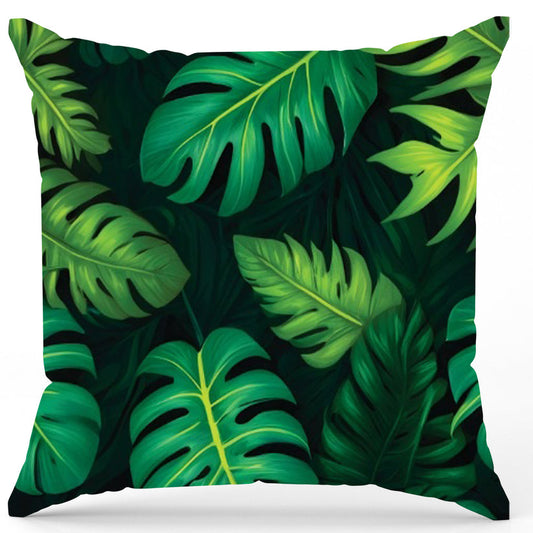 Pack of 2 pack velvet decorative print cushion  ( multi )