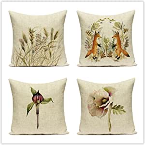 Pack of 4 pack velvet decorative print cushion  ( multi )