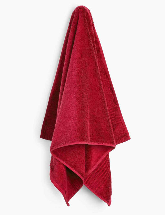 100% Cotton Bath Towel  ( maroon )