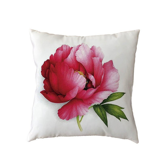 Pack of 2 pack velvet decorative print cushion  ( multi )