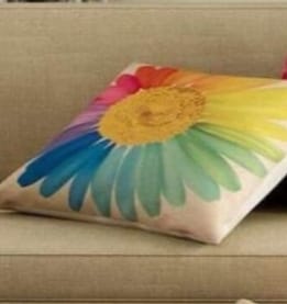 Pack of 2 pack velvet decorative print cushion  ( multi )