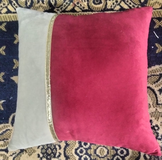 Pack of 2pack velvet decorative cushion (  multi )