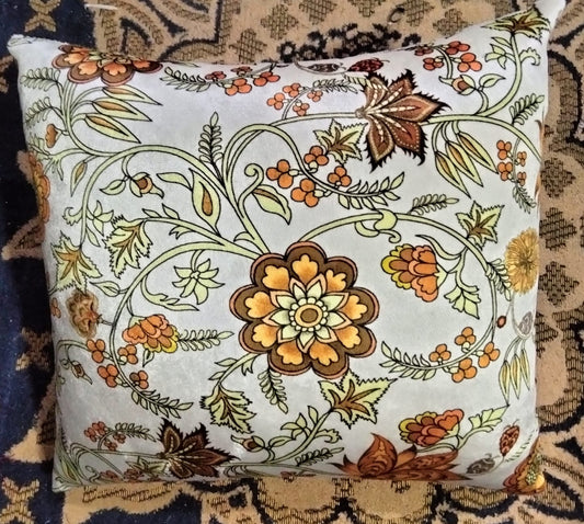 Pack of 2 pack velvet decorative print cushion  ( multi )