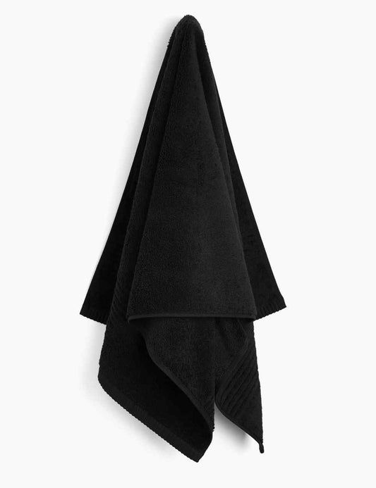 100% Cotton Bath Towel  ( Black )