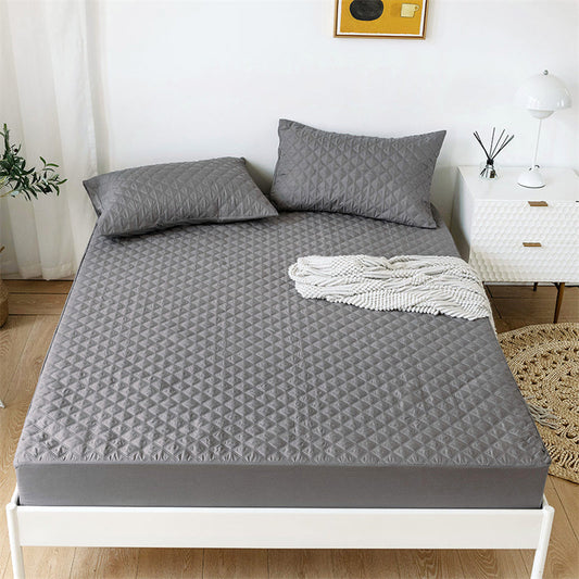 QUELITED MATRESS WATER PROOF ( Gray )