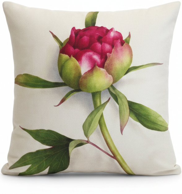Pack of 2 pack velvet decorative print cushion  ( multi )
