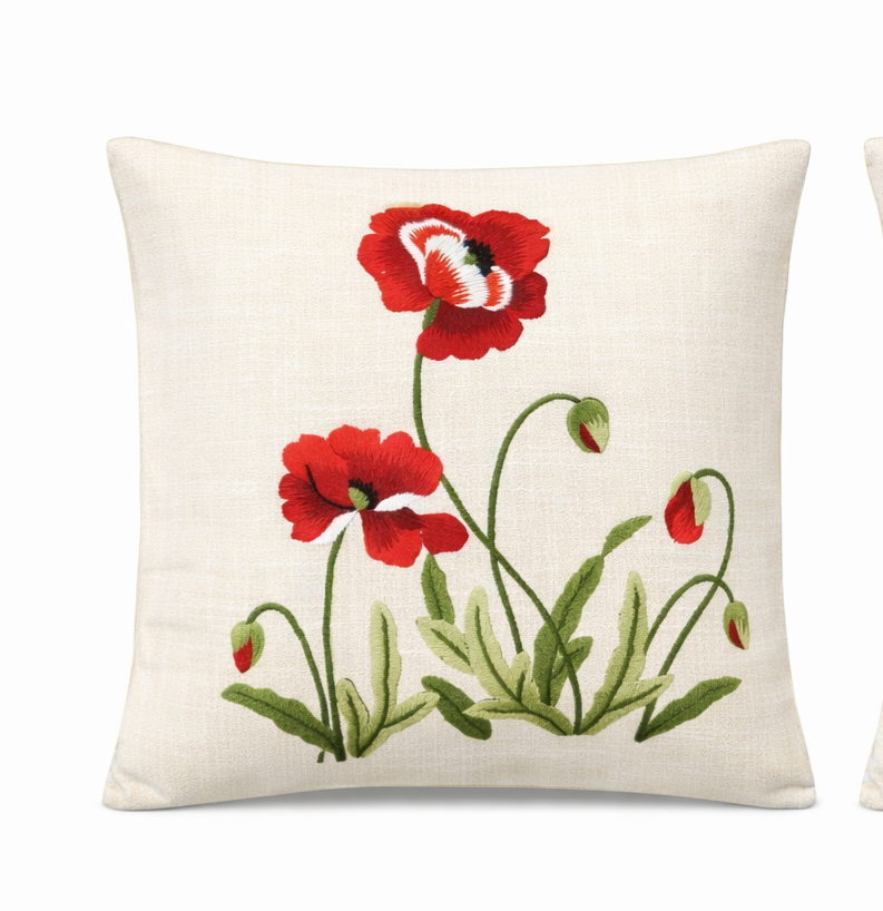 Pack of 2 pack velvet decorative print cushion  ( multi )