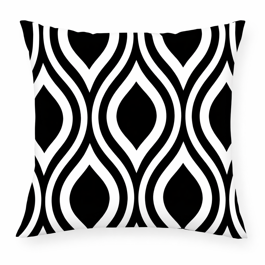 Pack of 2 pack velvet decorative print cushion  ( multi )