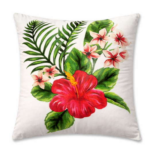 Pack of 2 pack velvet decorative print cushion  ( multi )
