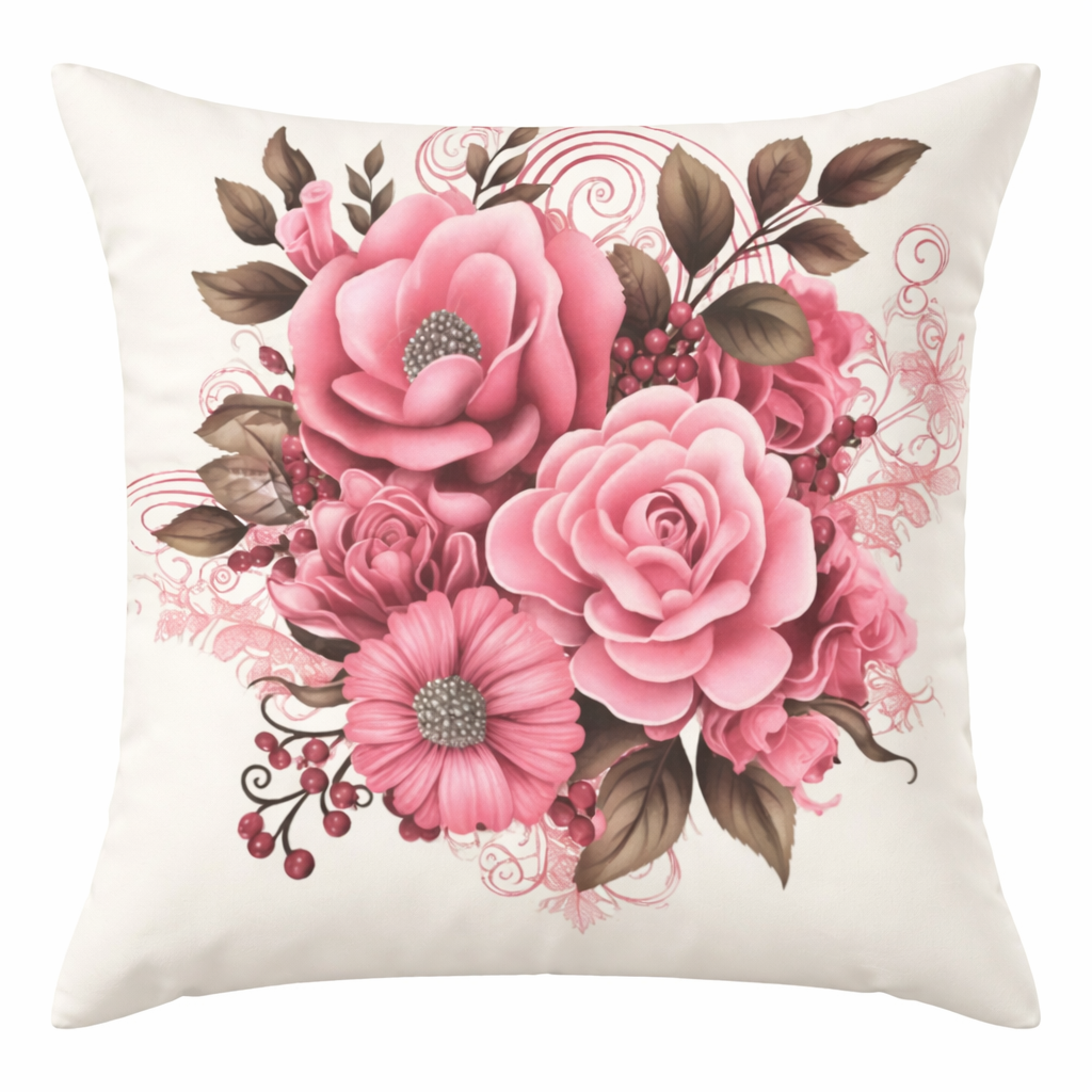 Pack of 2 pack velvet decorative print cushion  ( multi )