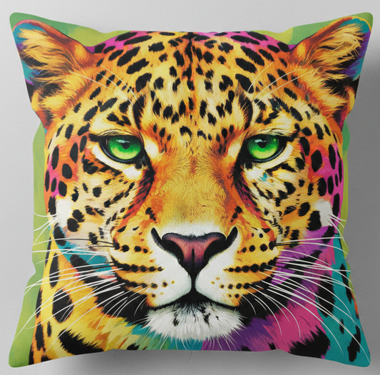 Pack of 2 pack velvet decorative print cushion  ( multi )