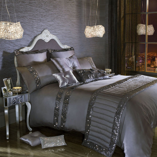 Luxury Bridal Duvet set (D- GREY)