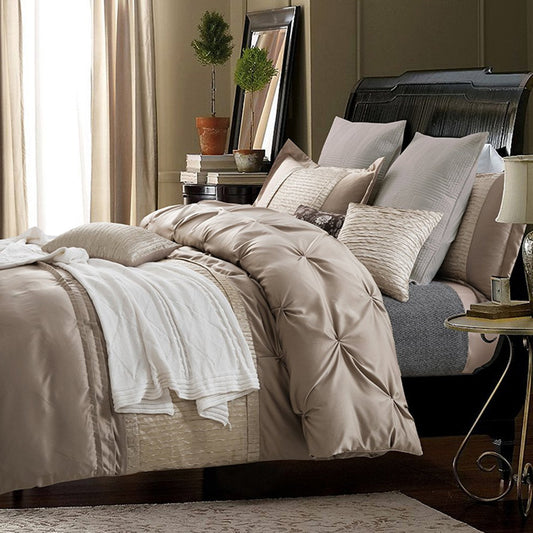 Luxury Bridal Duvet set (BEIGE)