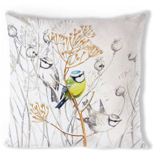Pack of 2 pack velvet decorative print cushion  ( multi )