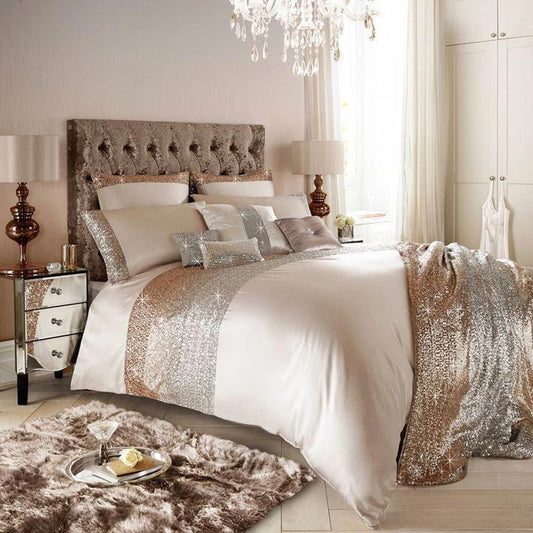 Luxury Bridal Duvet set (BEIGE)