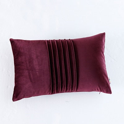 Pack of 2pack velvet decorative cushion (  maroon )