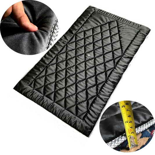 Luxury velvet fabric prayer mat  ( Black )